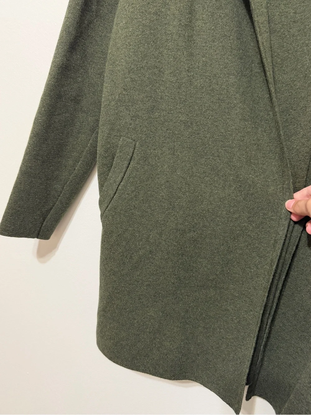 J. Crew Vanessa Collarless Sweater Cardigan Jacket Size Medium